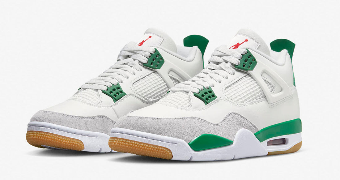 NIKE SB X JORDAN 4 PINE GREEN