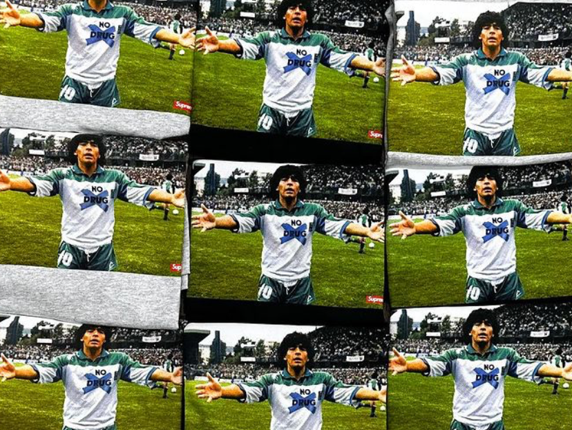 The Supreme Maradona Tee is a Wardrobe Essential The Supreme Maradona Tee is a Wardrobe Essential