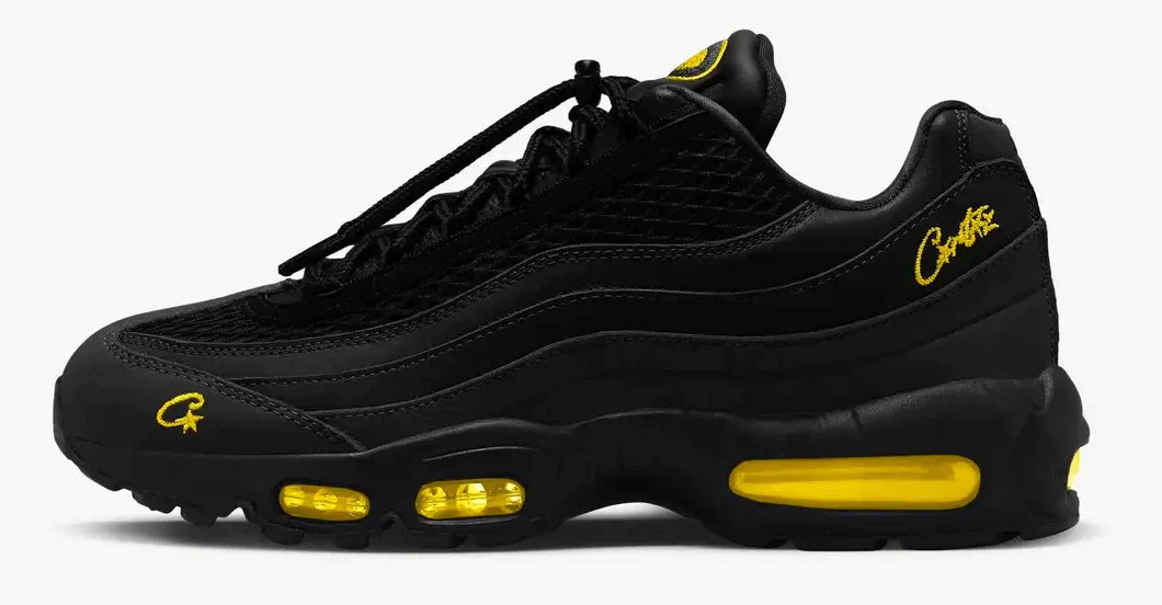 The Nike x Corteiz Air Max 95 'Tour Yellow' is the Stealthiest Colourway Yet
