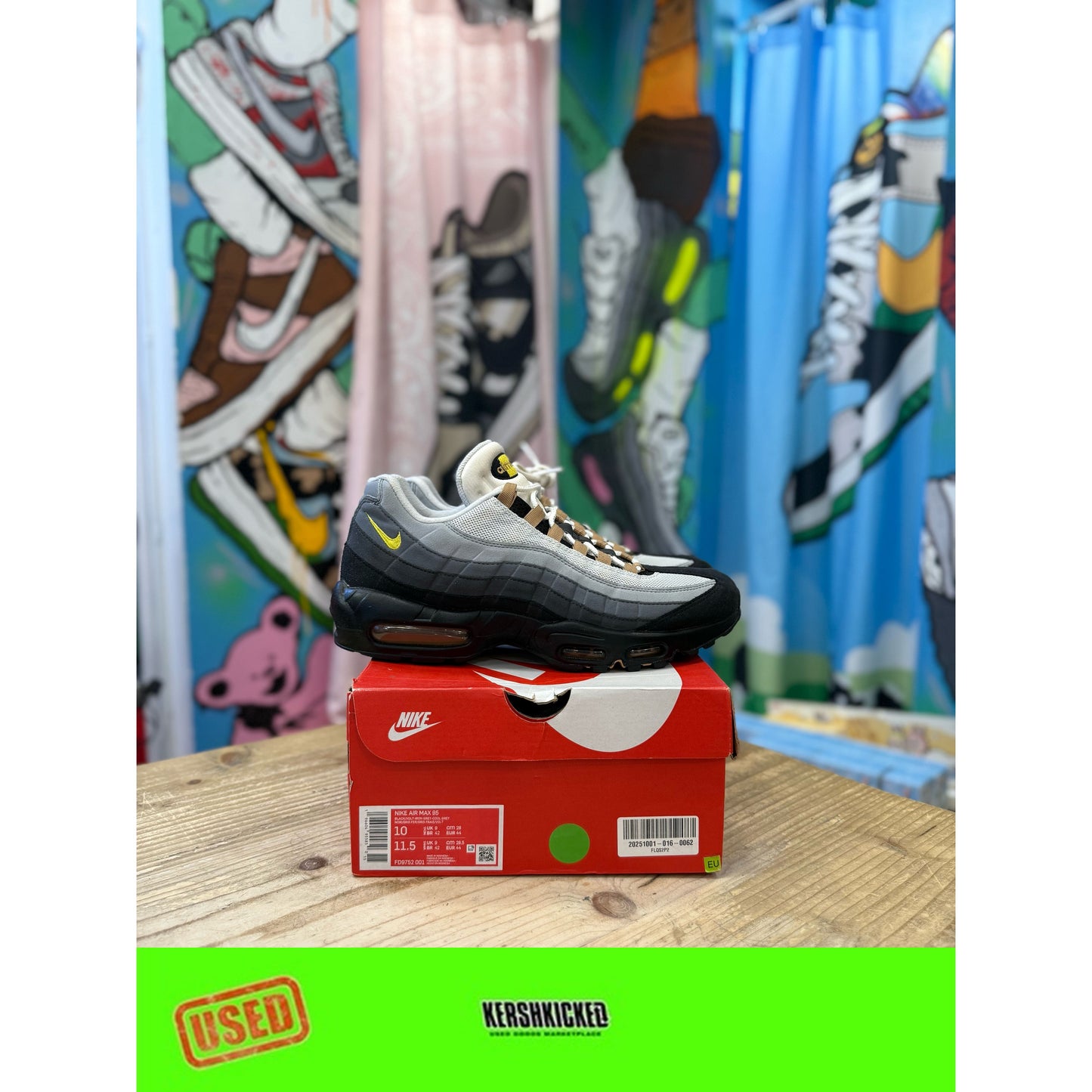 Nike Air Max 95 Yellow Strike UK9