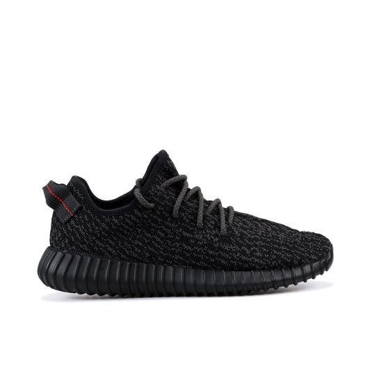 Yeezy Boost 350 Pirate Black (2023) by Yeezy in Shoes. Available at KershKicks for £247.50. A must-have for fans of Yeezy looking to elevate their style with this Shoes.
