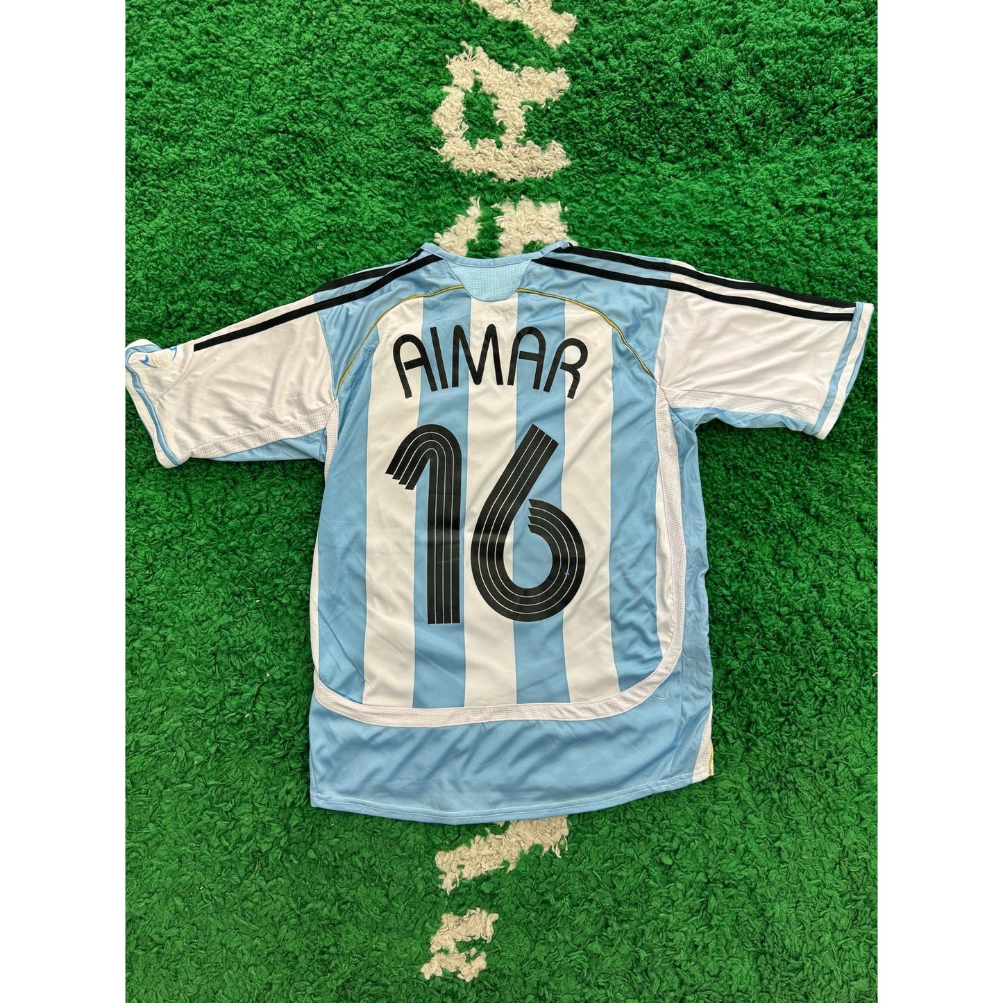 Argentina Home Shirt 2006-2007 M 8/10 by KershKits in Clothing. Available at KershKicks for £75.00. A must-have for fans of KershKits looking to elevate their style with this Kits.