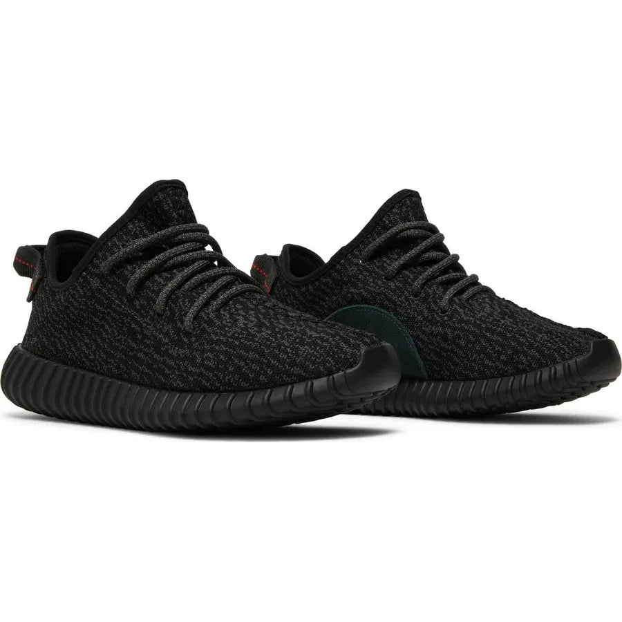 Yeezy Boost 350 Pirate Black (2023) by Yeezy in Shoes. Available at KershKicks for £247.50. A must-have for fans of Yeezy looking to elevate their style with this Shoes.
