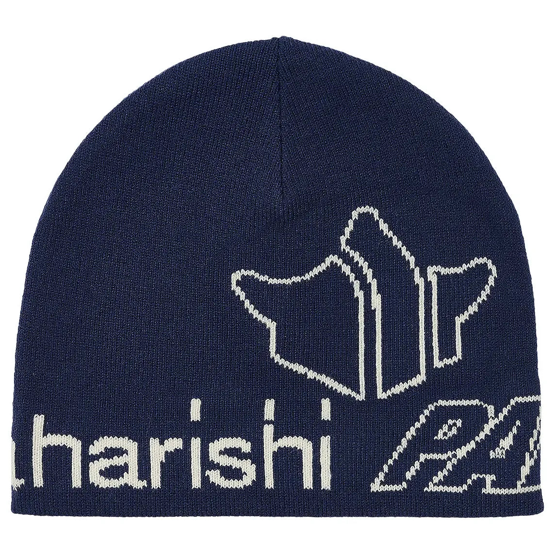 帽子 PALACE MAHARISHI No Cuff Beanie Navy Palace Maharishi No Cuff Beanie Blue | Palace | KershKicks