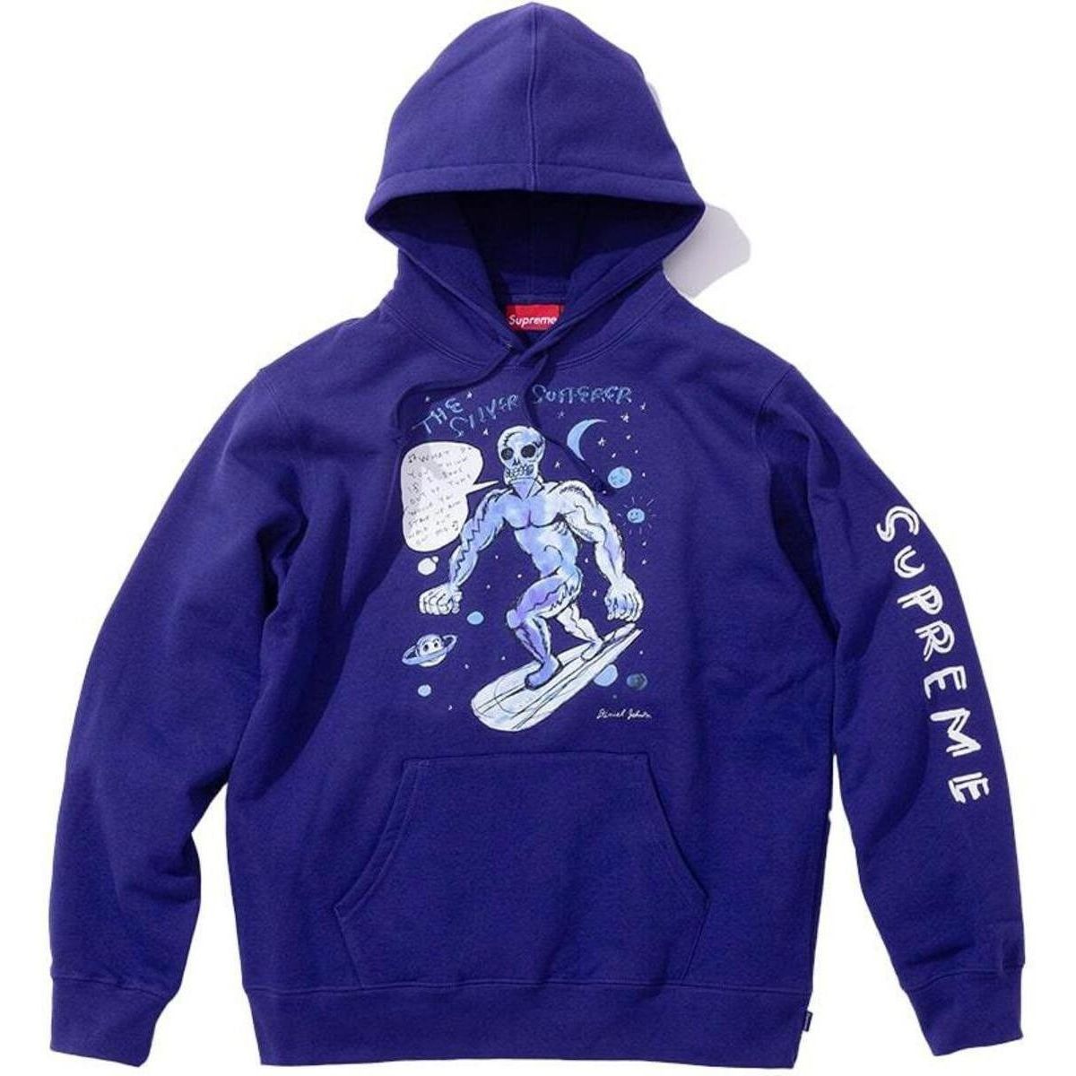 Supreme Daniel Johnston Hooded Sweatshirt Dark Royal