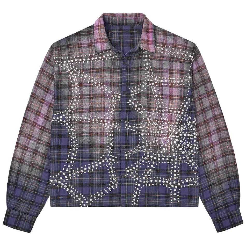 Vale Forever Inferno Flannel Blue | Vale Forever | KershKicks