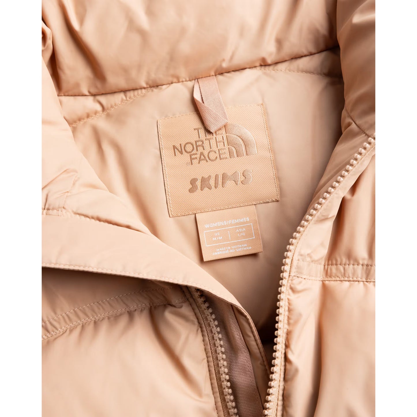 SKIMS x TNF 2000 Retro Nuptse Jacket Ochre