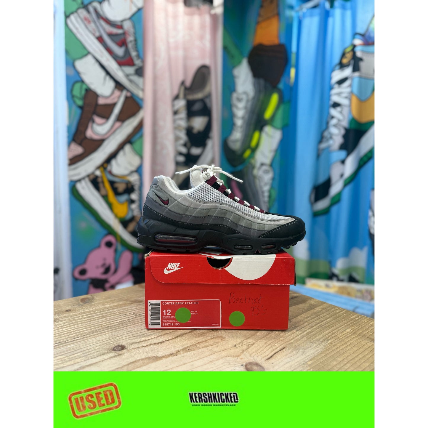 Nike Air Max 95 Beetroot UK10