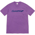 Supreme Futura Logo Tee Purple Supreme Futura Logo Tee Purple