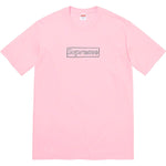 Supreme KAWS Chalk Logo Tee Light Pink Supreme KAWS Chalk Logo Tee Light Pink