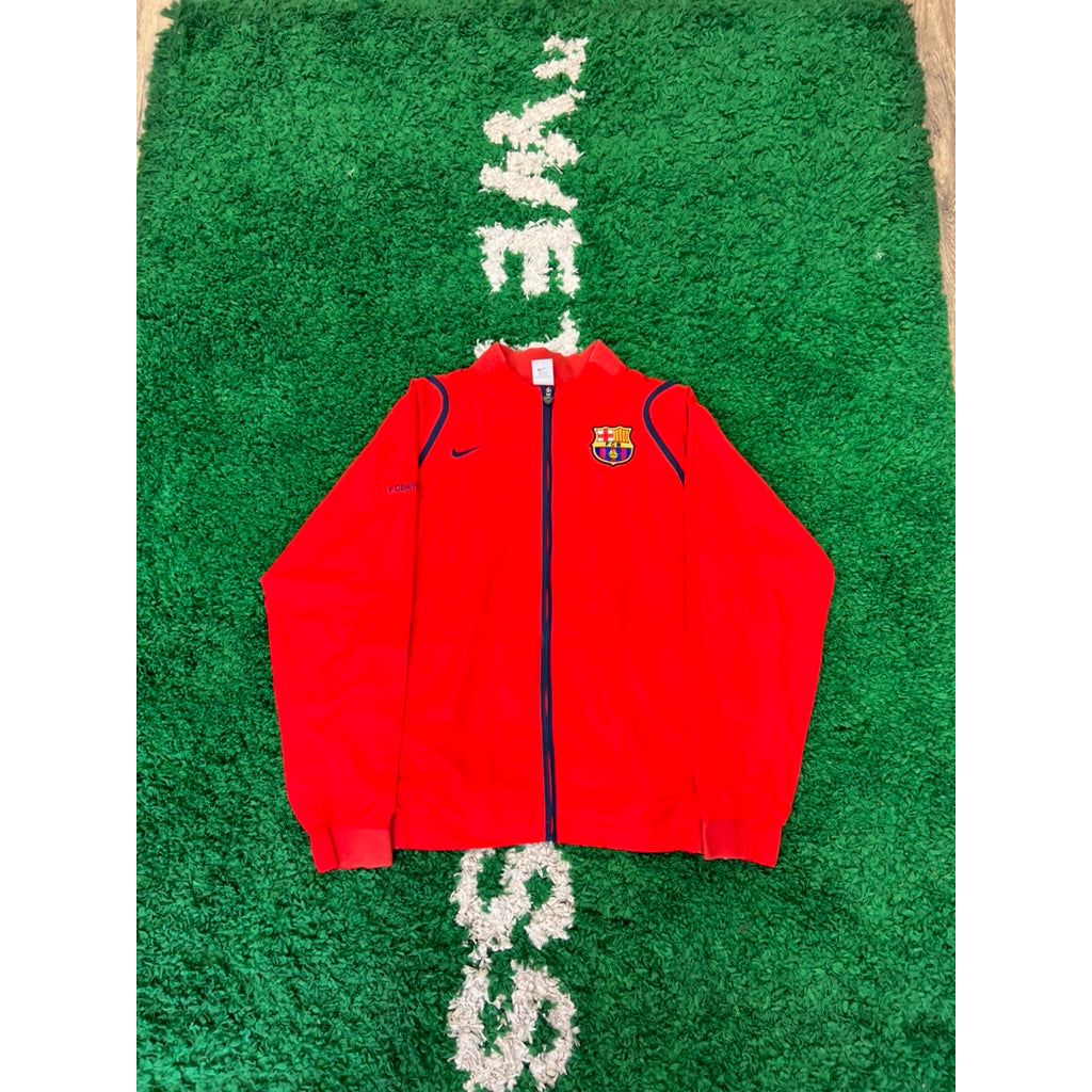 BARCELONA 2005/06 Nike Jacket XL by KershKits in Clothing. Available at KershKicks for £45.00. A must-have for fans of KershKits looking to elevate their style with this Kits.