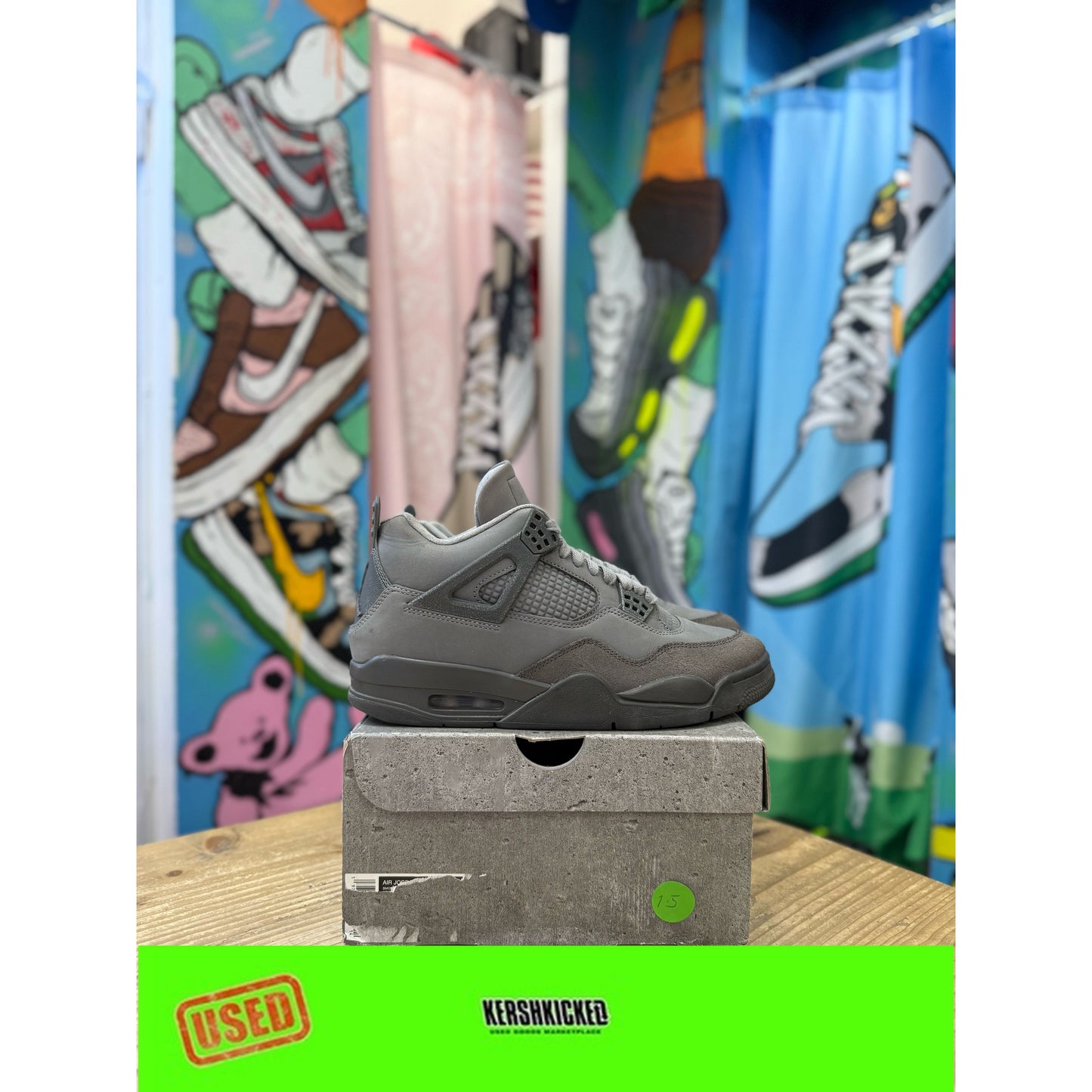 Jordan 4 Wet Cement UK 7