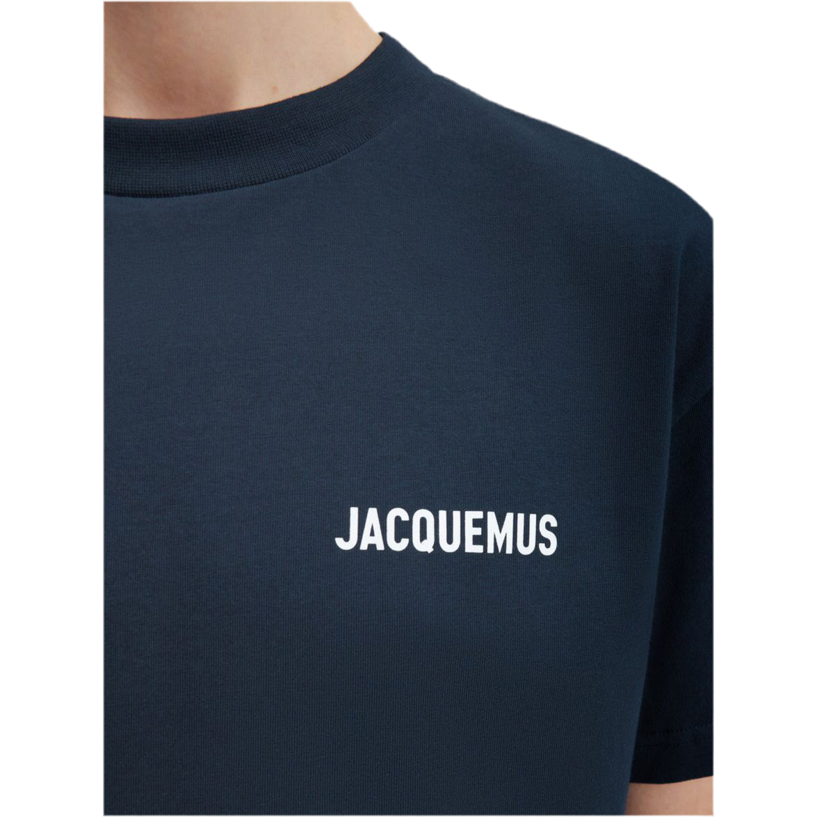 The Jacquemus Logo t-shirt Dark Navy