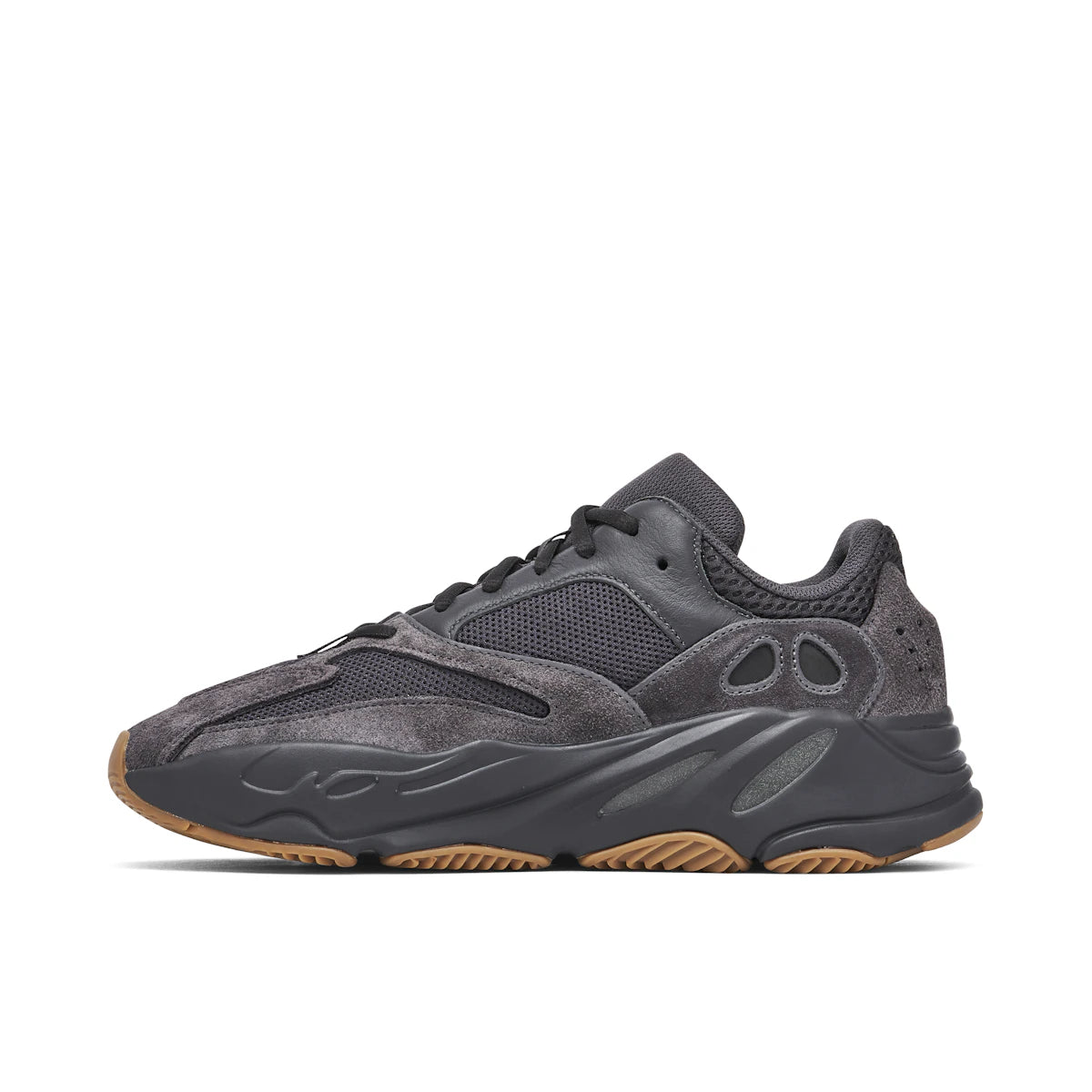 Adidas Yeezy Boost 700 Utility Black (2019/2023) by Yeezy in Shoes. Available at KershKicks for £295.00. A must-have for fans of Yeezy looking to elevate their style with this Shoes.