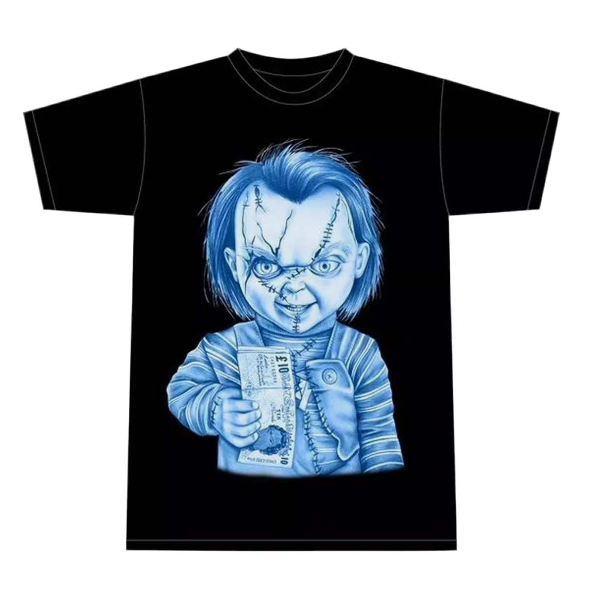 Corteiz Chucky Tee Black