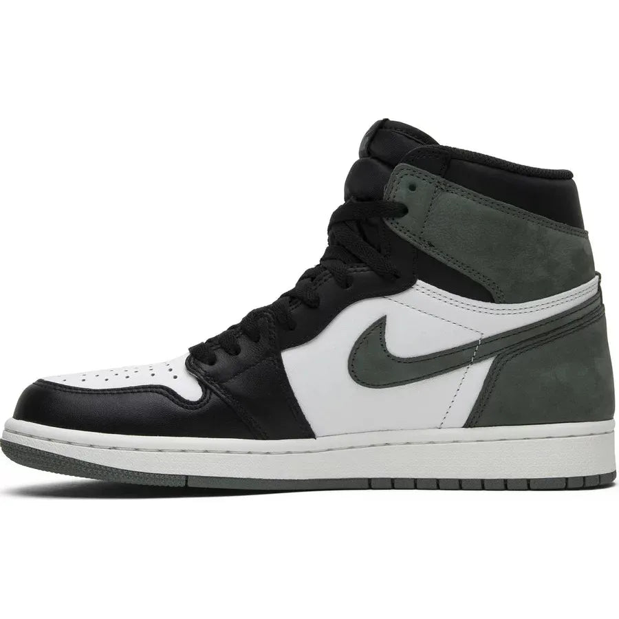 Jordan 1 Retro High Clay Green by Jordan's in Shoes. Available at KershKicks for £600.00. A must-have for fans of Jordan's looking to elevate their style with this Shoes.