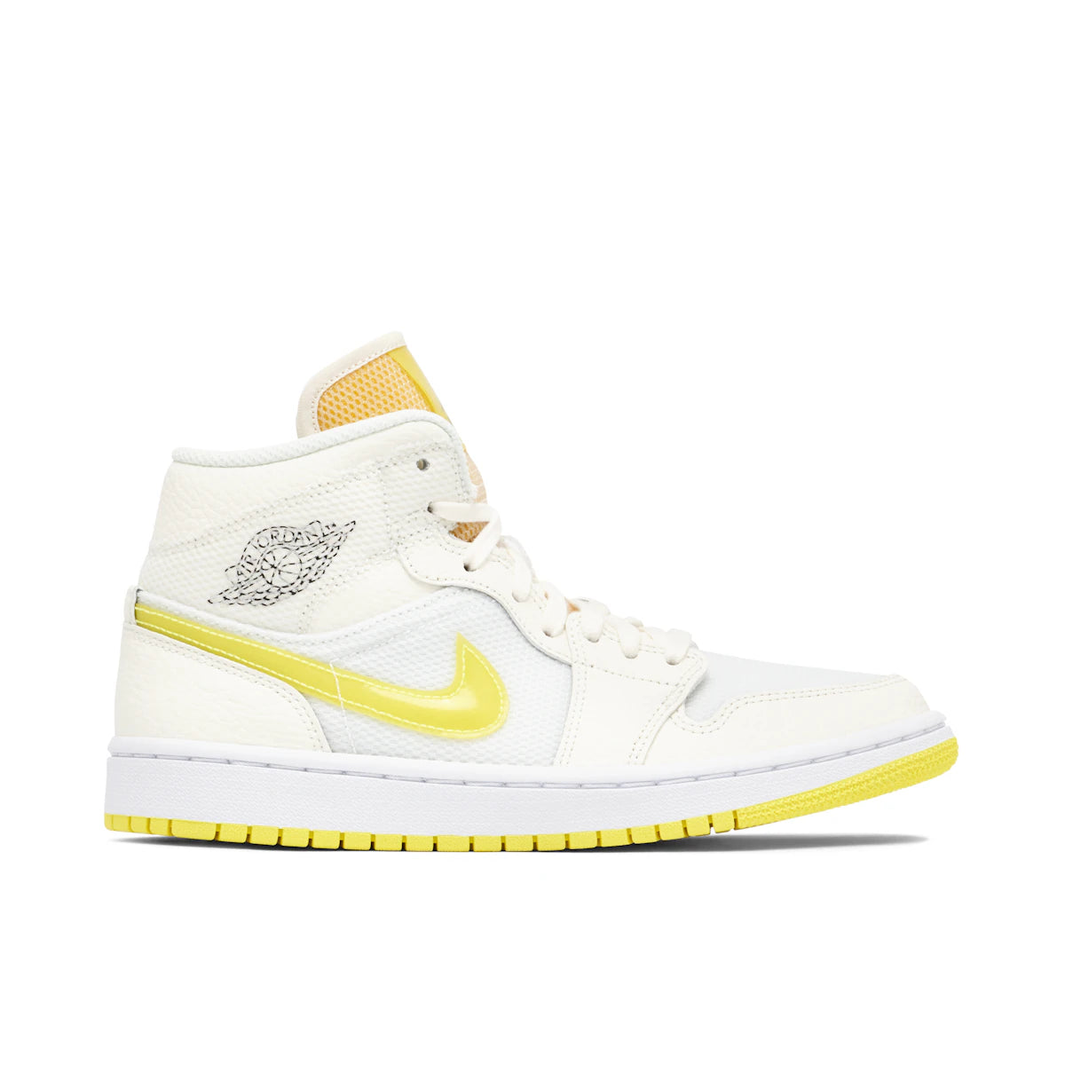 Jordan 1 Mid SE Voltage Yellow (W) by Jordan's in Shoes. Available at KershKicks for £130.00. A must-have for fans of Jordan's looking to elevate their style with this Shoes.