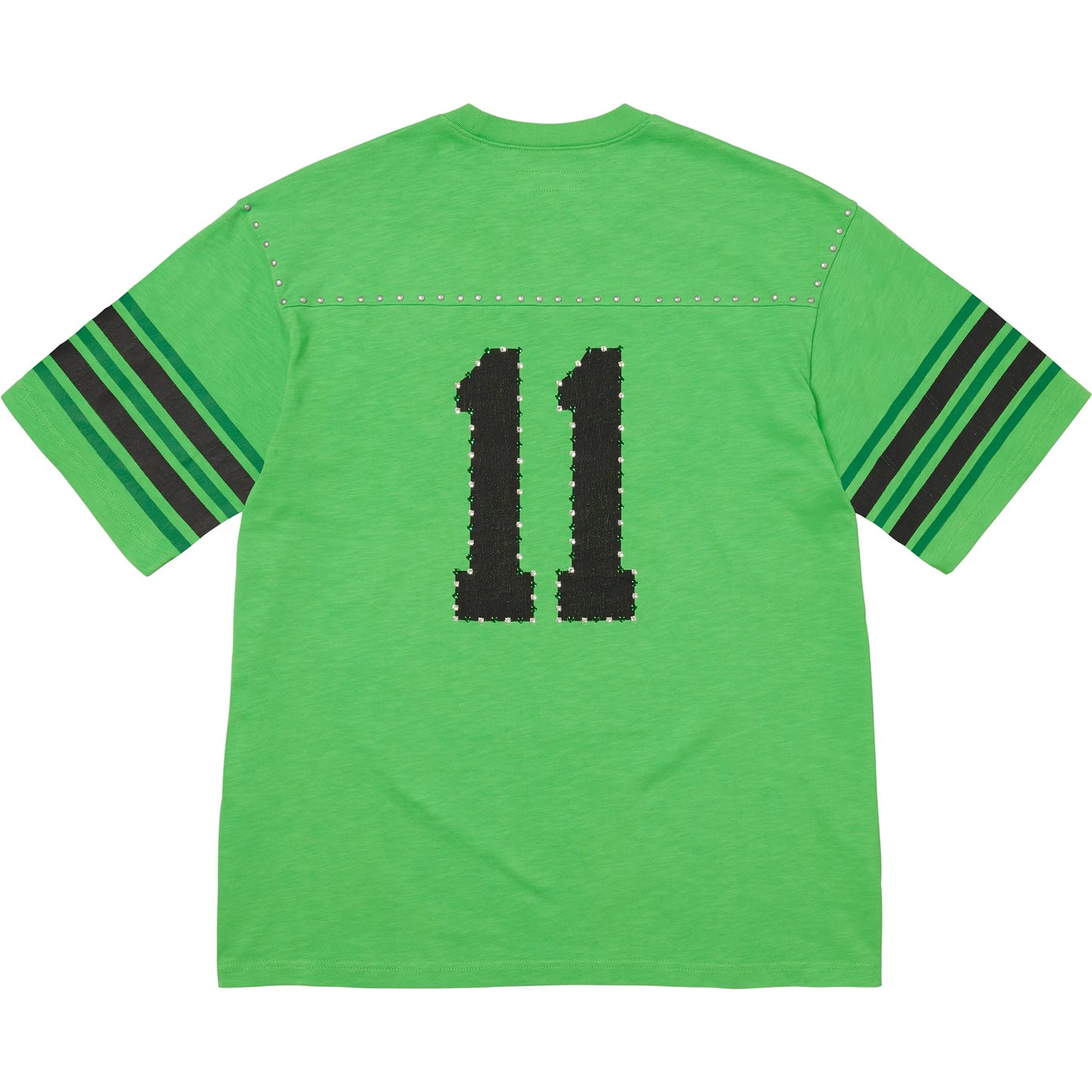 Supreme Studded S/S Football Top Green