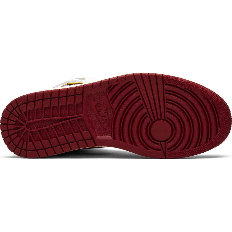 Jordan 1 Retro High Union Los Angeles Black Toe by Jordan's in Shoes. Available at KershKicks for £1450.00. A must-have for fans of Jordan's looking to elevate their style with this Shoes.