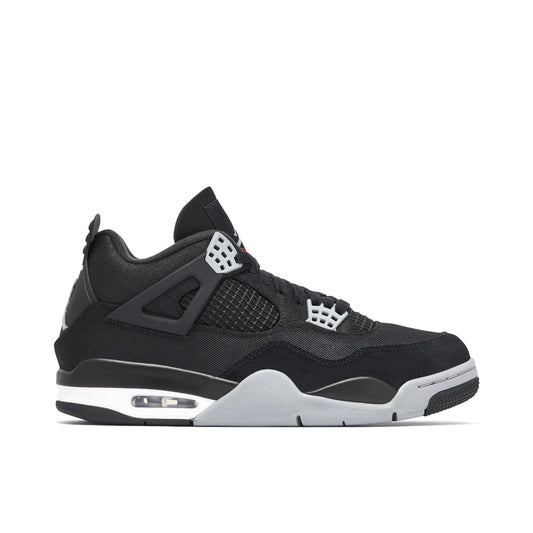 Jordan 4 Retro SE Black Canvas by Jordan's in Shoes. Available at KershKicks for £346.50. A must-have for fans of Jordan's looking to elevate their style with this Shoes.