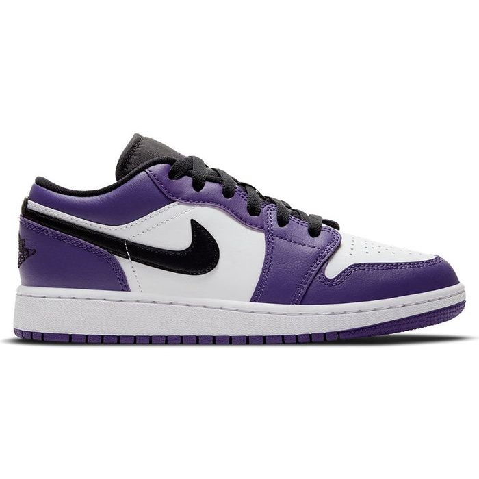 Jordan 1 Low Court Purple White