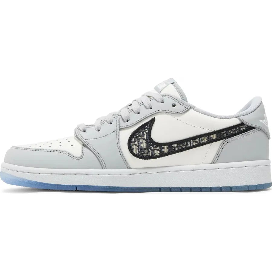 Jordan 1 Retro Low Dior by Jordan's in Shoes. Available at KershKicks for £8250.00. A must-have for fans of Jordan's looking to elevate their style with this Shoes.