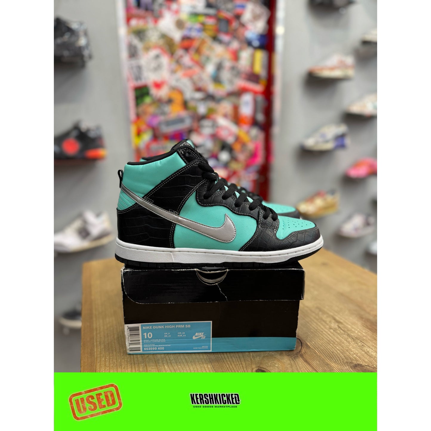 Nike SB Dunk High Diamond Supply Co. UK 9