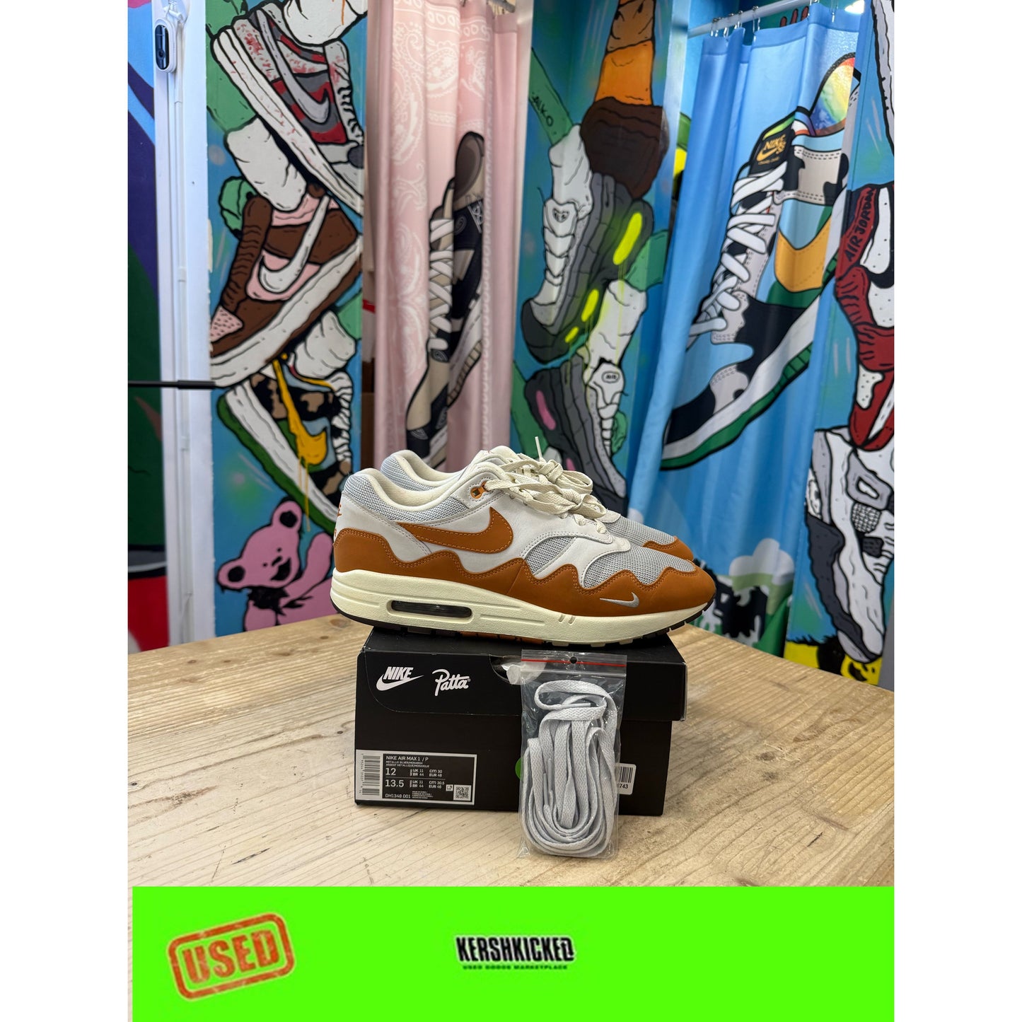Nike Air Max 1 Patta Waves Monarch UK 11