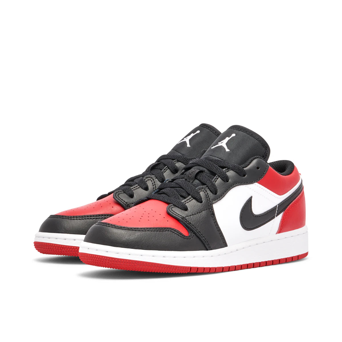 Jordan 1 Low Bred Toe (GS) by Jordan's from £53.00