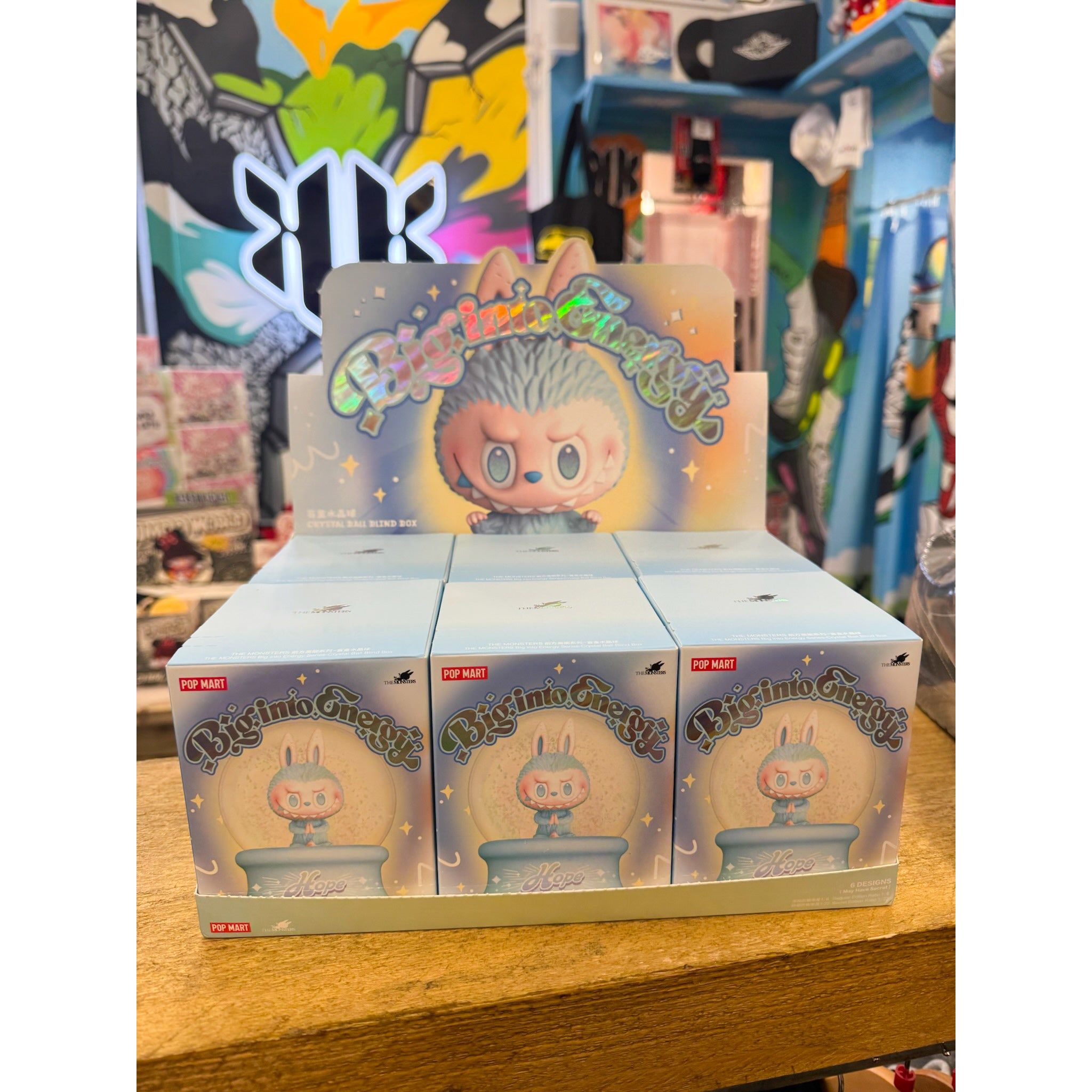 Pop Mart Labubu The Monsters Big into Energy Series Crystal