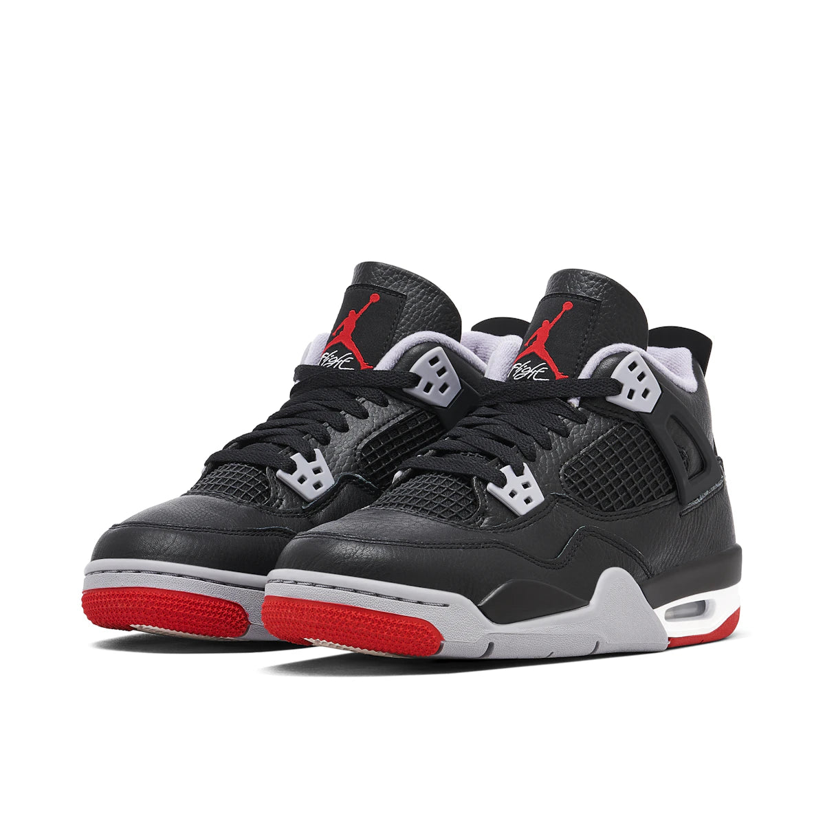 Jordan 4 Retro Bred Reimagined (GS) by Jordan's in Shoes. Available at KershKicks for £166.50. A must-have for fans of Jordan's looking to elevate their style with this Shoes.