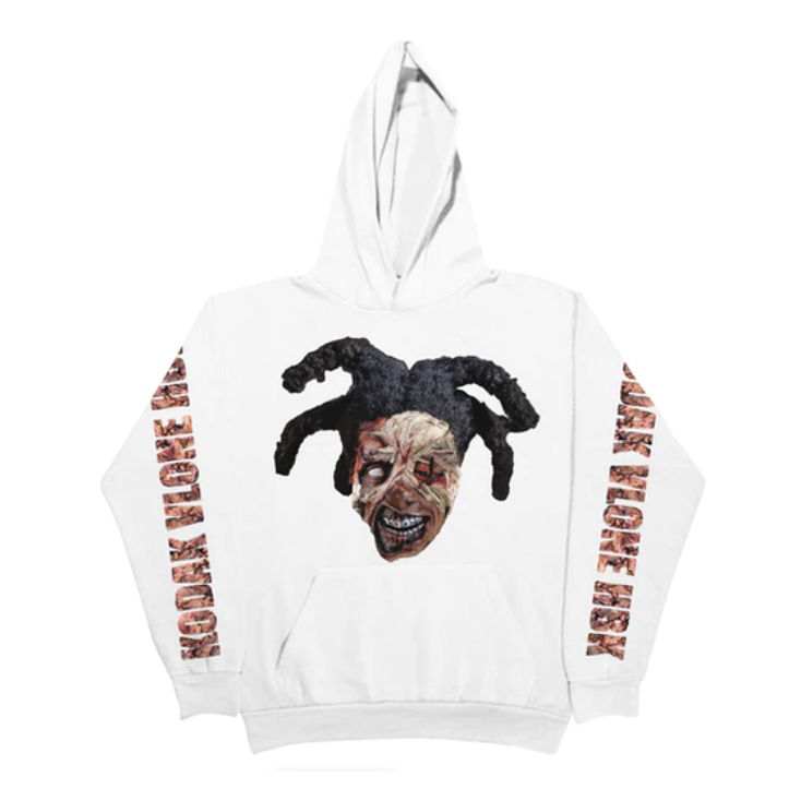 Kodak Black x Vlone Zombie Hoodie White