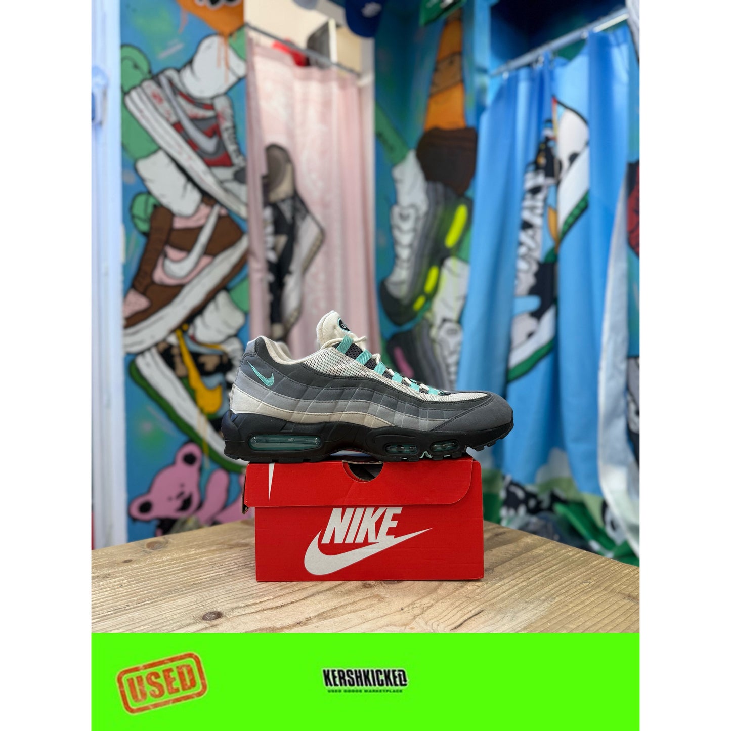 Nike Air Max 95 Hyper Turqouise UK11