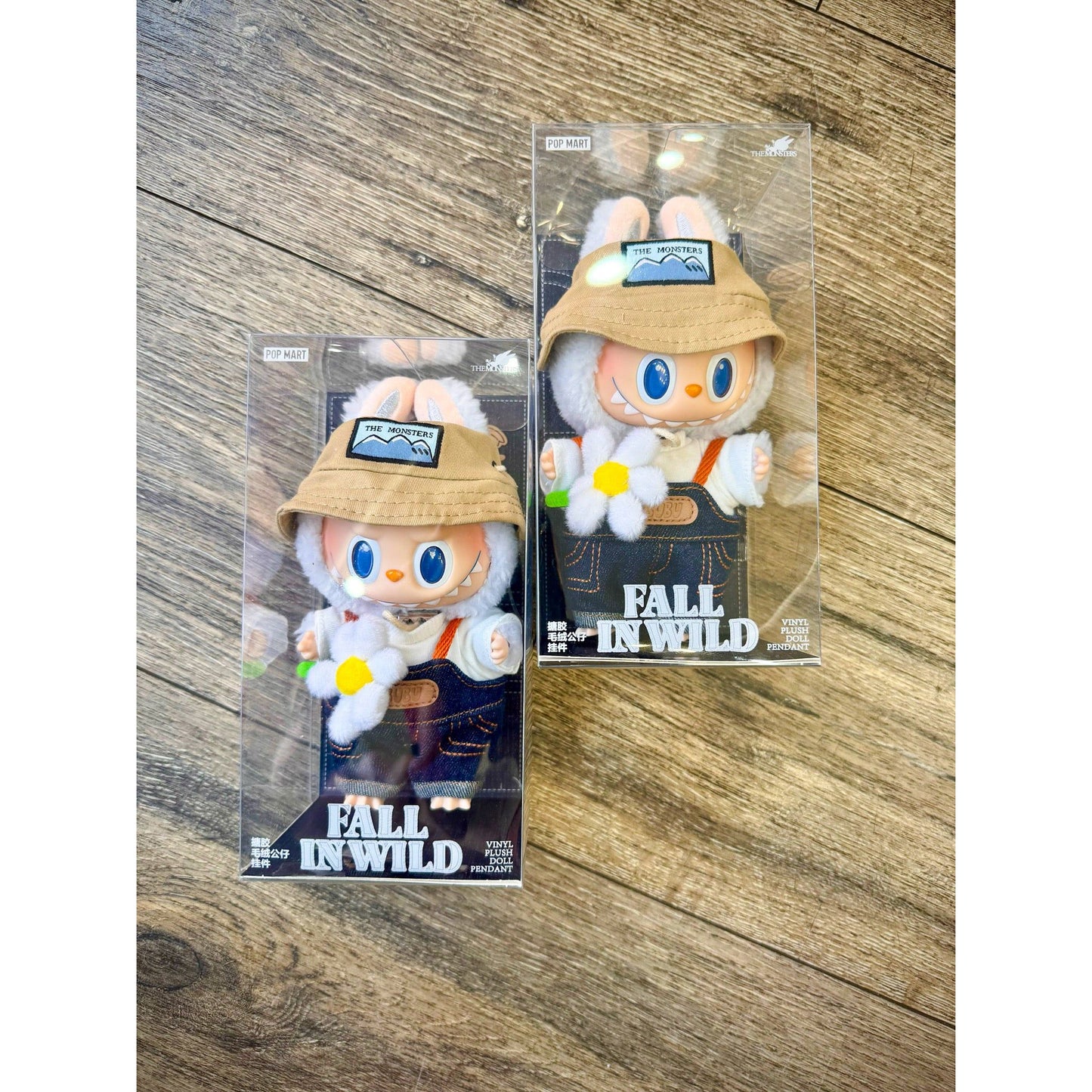 Pop Mart Labubu The Monsters Fall In Wild Vinyl Plush Pendant