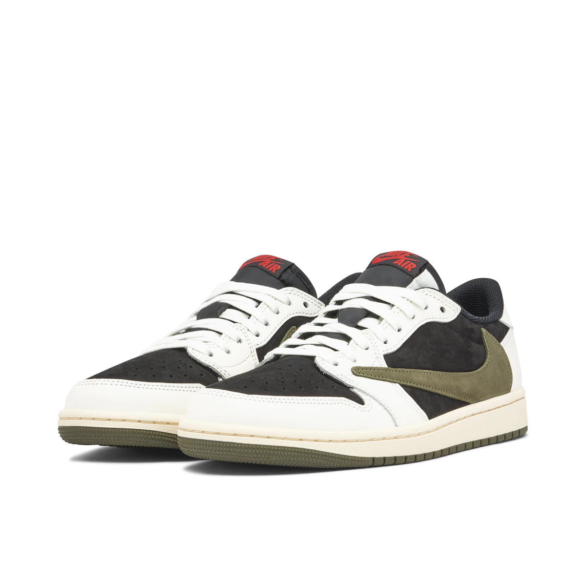 Jordan 1 Retro Low OG SP Travis Scott Olive (W) by Jordan's in Shoes. Available at KershKicks for £550.00. A must-have for fans of Jordan's looking to elevate their style with this Shoes.