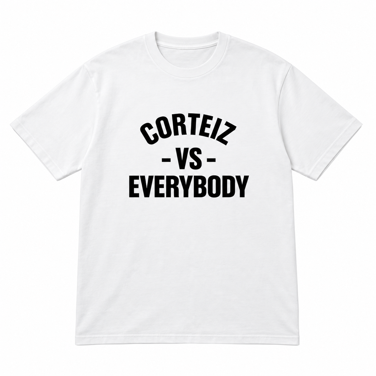Corteiz VS Tee White