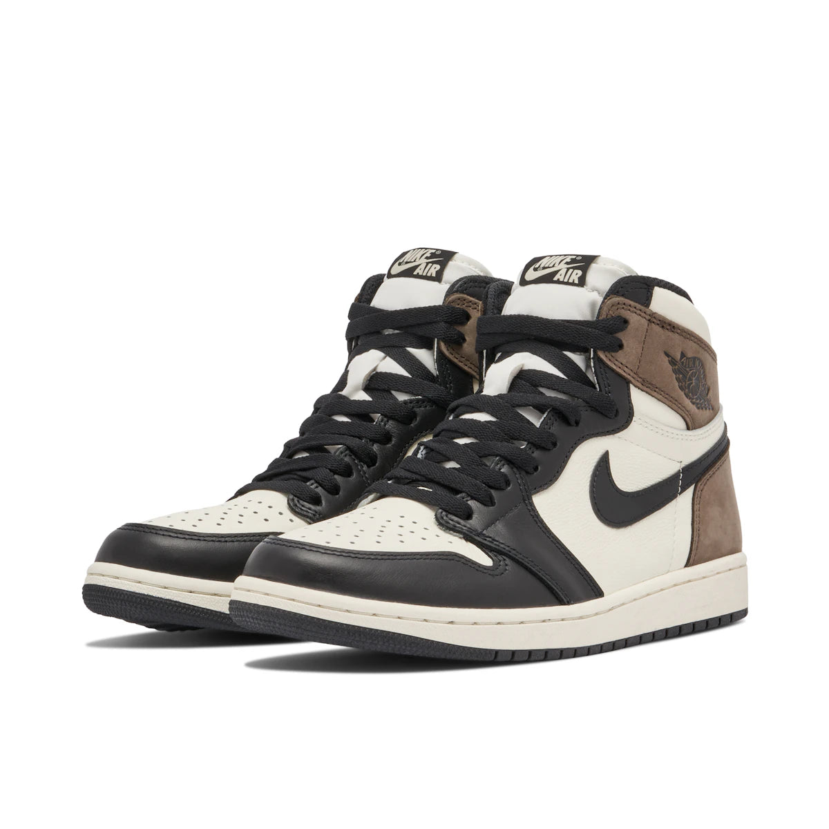 Jordan 1 Retro High Dark Mocha by Jordan's in Shoes. Available at KershKicks for £450.00. A must-have for fans of Jordan's looking to elevate their style with this Shoes.