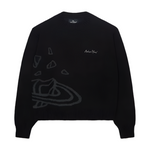 Broken Planet Market Knit Sweater Midnight Black Broken Planet Market Knit Sweater Midnight Black