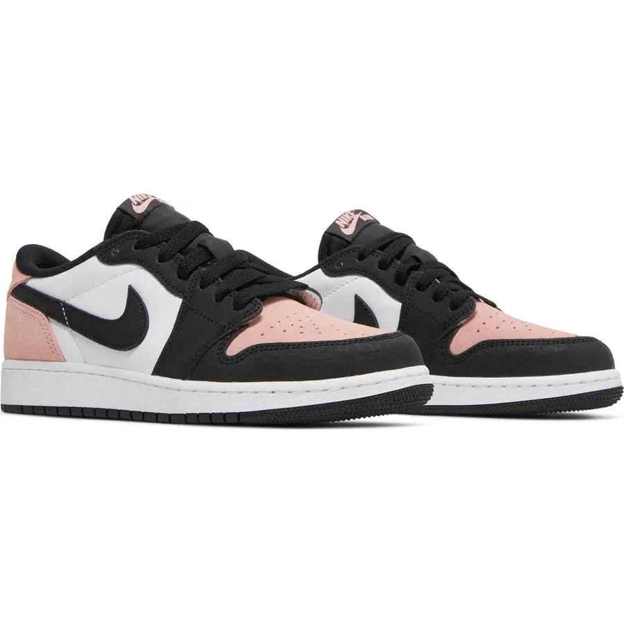Jordan 1 Low OG Bleached Coral (GS) by Jordan's in Shoes. Available at KershKicks for £150.00. A must-have for fans of Jordan's looking to elevate their style with this Shoes.
