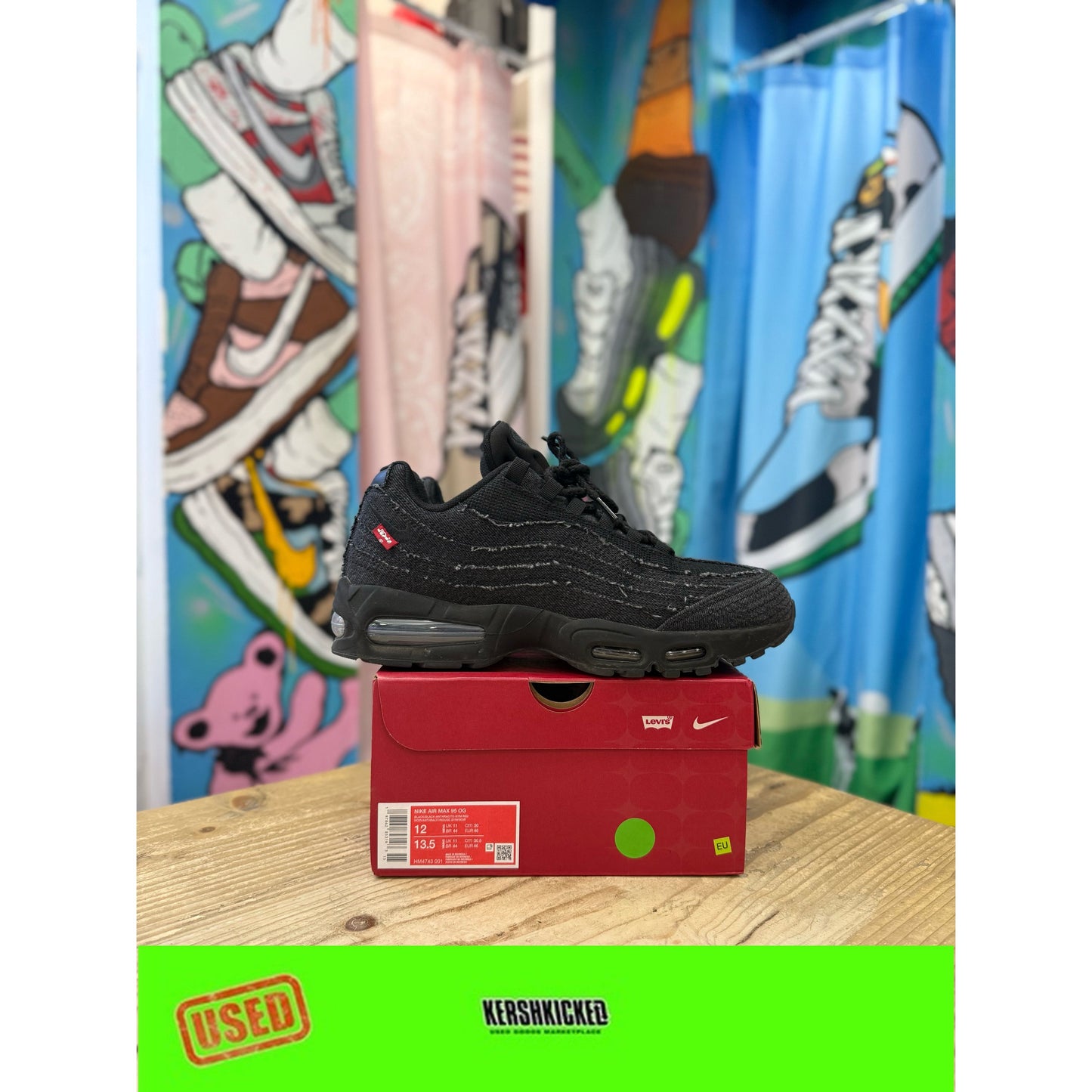 Nike Air Max 95 Levi Black UK11