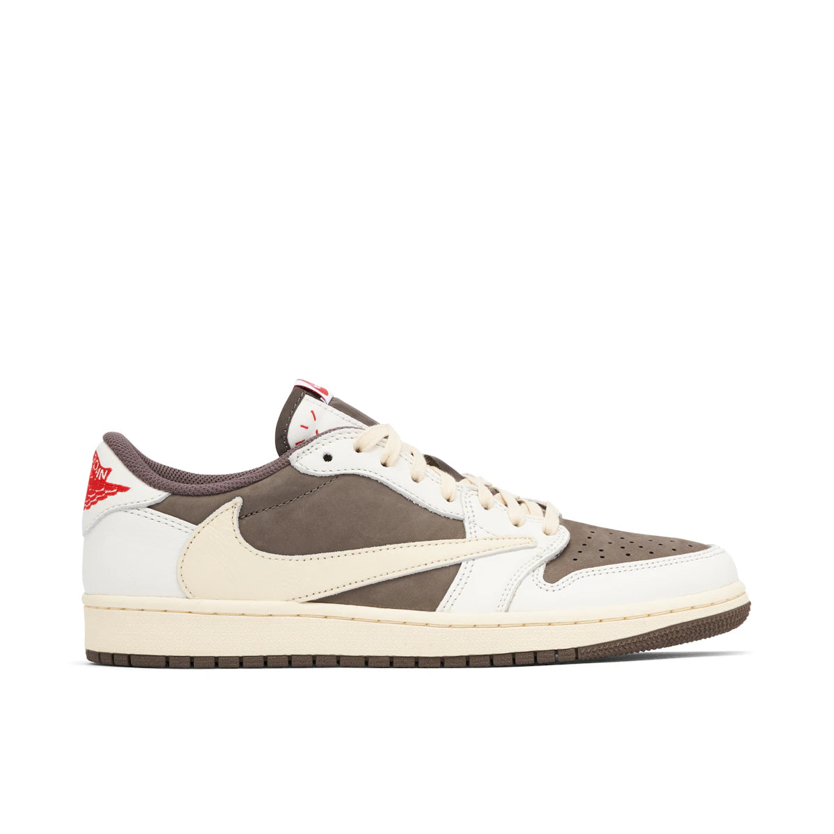 Jordan 1 Retro Low OG SP Travis Scott Reverse Mocha by Jordan's in Shoes. Available at KershKicks for £1450.00. A must-have for fans of Jordan's looking to elevate their style with this Shoes.