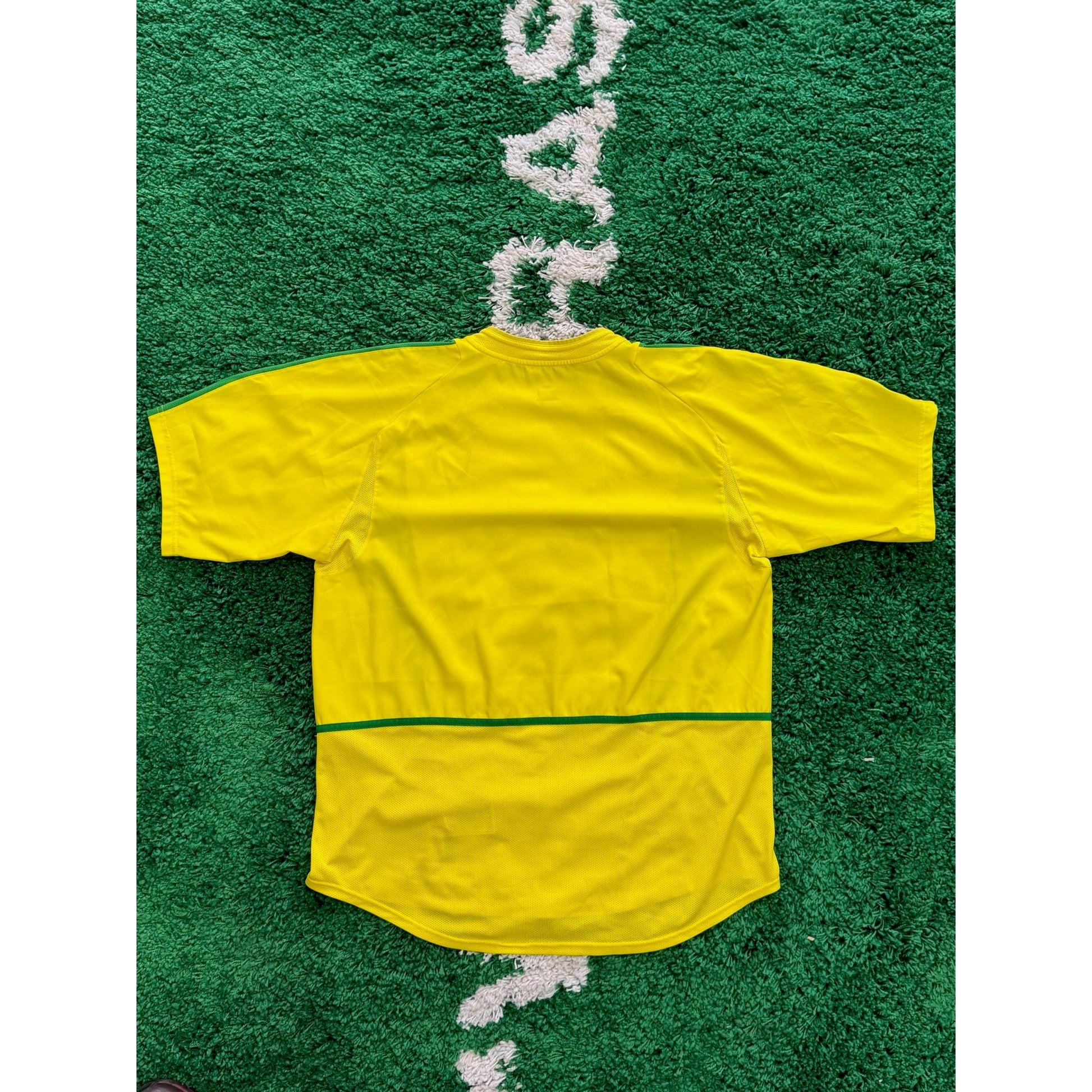 Brazil Home Shirt 2002-2004 XL by KershKits in Clothing. Available at KershKicks for £75.00. A must-have for fans of KershKits looking to elevate their style with this Kits.