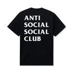 ANTI SOCIAL SOCIAL CLUB FIRST POST TEE BLACK ANTI SOCIAL SOCIAL CLUB FIRST POST TEE BLACK