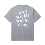 ANTI SOCIAL SOCIAL CLUB SEASONAL MIND GAMES TEE  GREY ANTI SOCIAL SOCIAL CLUB SEASONAL MIND GAMES TEE  GREY