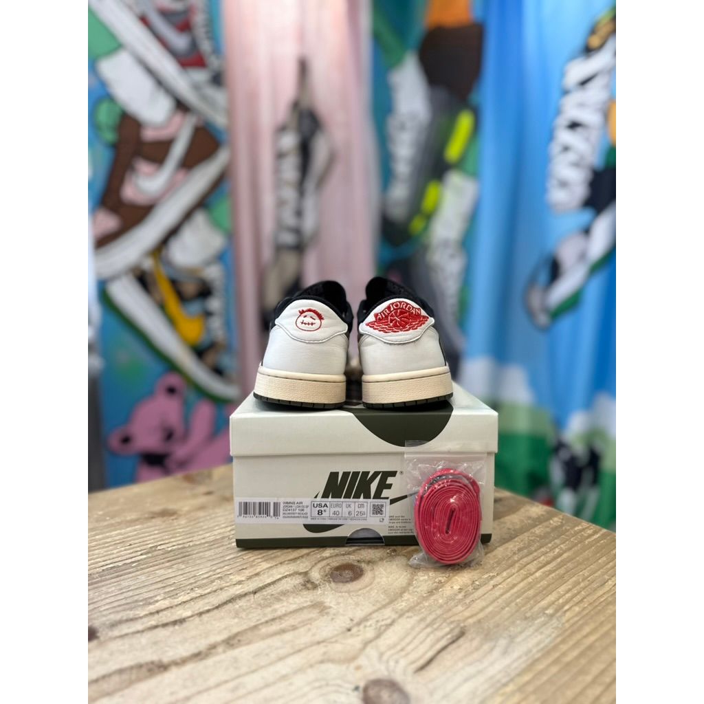 Jordan 1 Low Travis Scott Olive UK 6