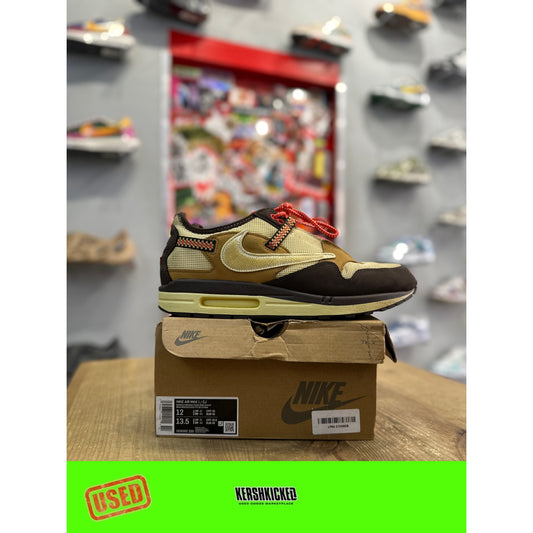 Nike Air Max 1 Travis Scott Cactus Jack Baroque Brown UK 11