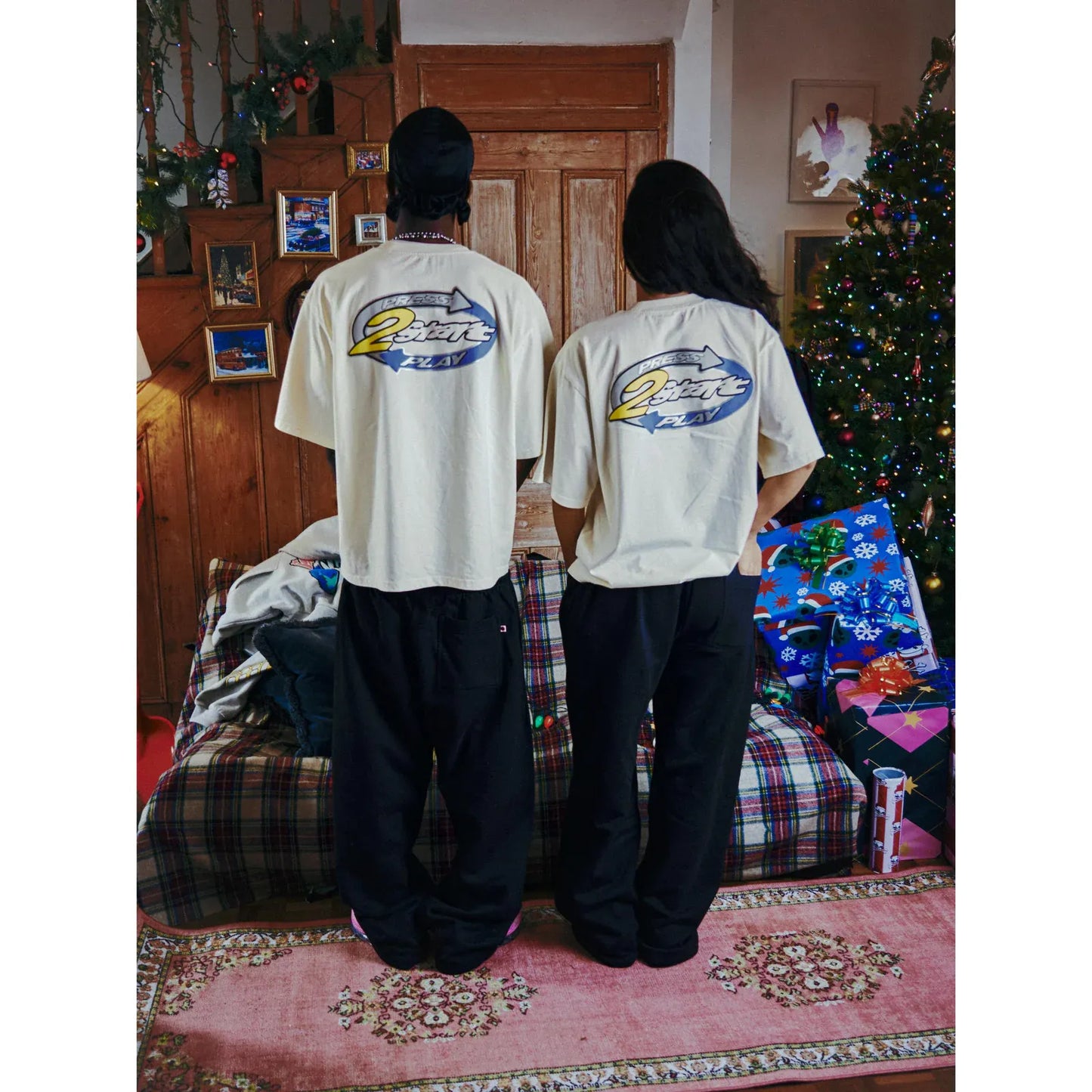 Broken Planet Game Over Tee Vanilla White