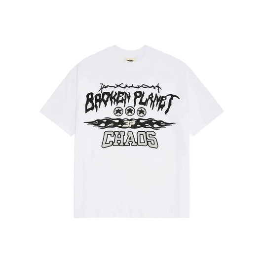 Broken Planet Chaos T-Shirt Snow White by Broken Planet Market from £90.00