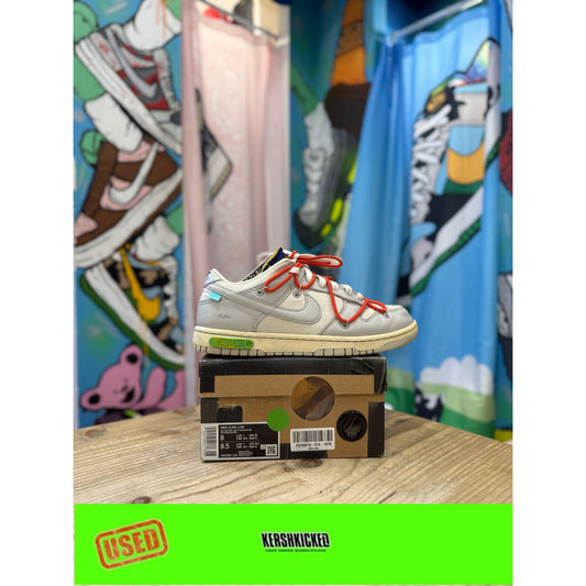 Nike Dunk Low Off White LOT 23 UK7