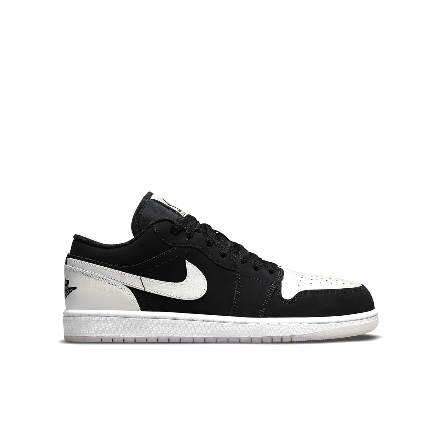 JORDAN 1 LOW BLACK WHITE DIAMOND SHORTS